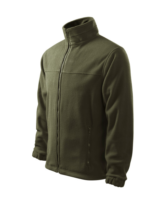 Adler RIMECK Men`s Fleece Jacket 501 military with computer embroidery logo