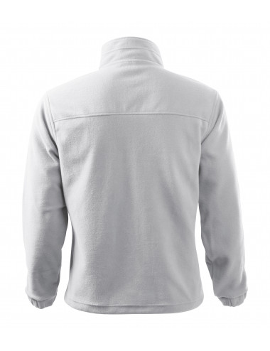 Klassisches Herren-Fleece-Sweatshirt 280g Jacke 501 weiß Rimeck