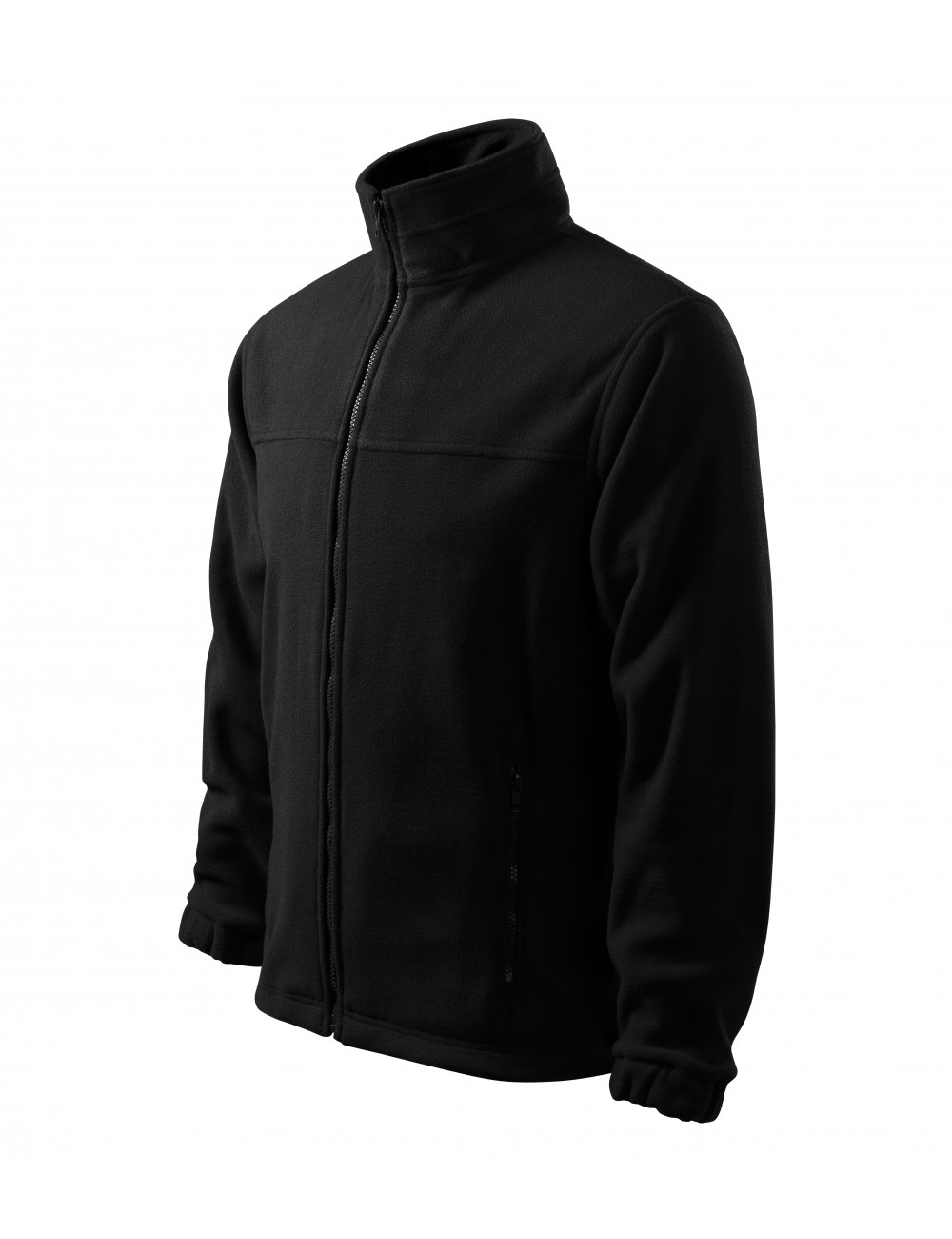 Klassisches Herren-Fleece-Sweatshirt 280g Jacke 501 schwarz Rimeck