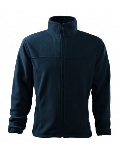 Klassisches Fleece-Sweatshirt für Herren, 280 g, Jacke 501, marineblau, Rimeck