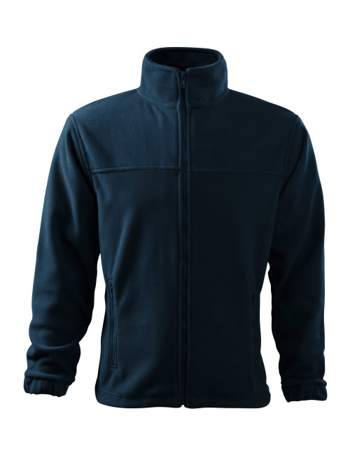 Adler RIMECK Men`s Fleece Jacket 501 navy blue computerized logo embroidery
