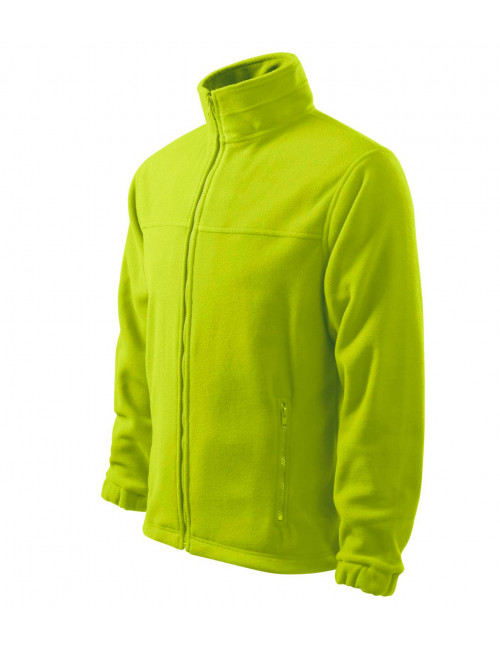 Klasyczny polar męski bluza polarowa 280g jacket 501 limetka Rimeck