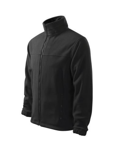 Malfini RIMECK Herren Fleecejacke 501 Ebenholzgraue Stickerei