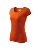 Damen T-Shirt rein 122 orange Adler Malfini