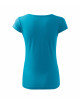 2Women`s t-shirt pure 122 turquoise Adler Malfini