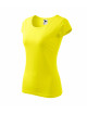 Damen T-Shirt Pure 122 Lemon Adler Malfini