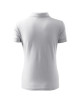 Ladies polo shirt pique polo 210 white Adler Malfini