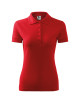 Ladies polo shirt pique polo 210 red Adler Malfini