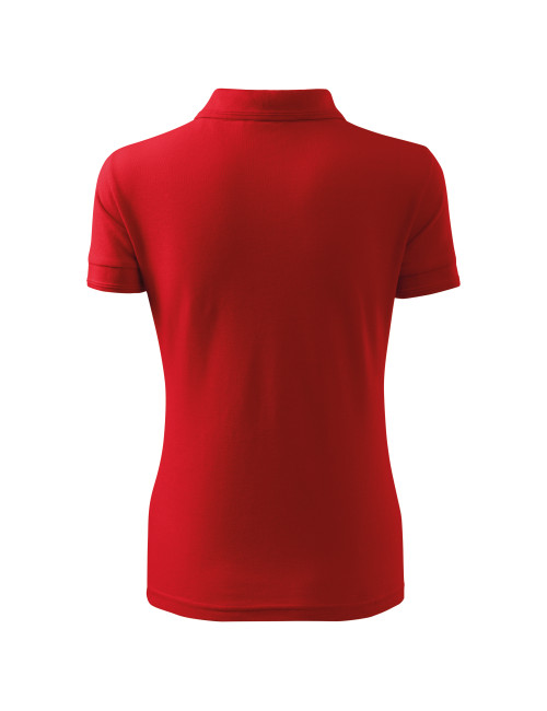 Ladies polo shirt pique polo 210 red Adler Malfini