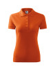 Damen Poloshirt Piqué Polo 210 orange Adler Malfini