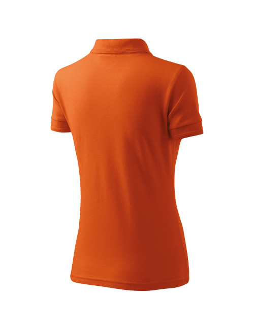 Damen Poloshirt Piqué Polo 210 orange Adler Malfini