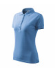 Adler MALFINI Koszulka polo damska Pique Polo 210 błękitny