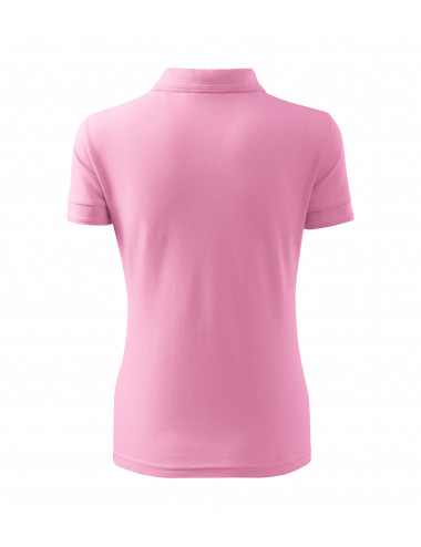 Damen-Poloshirt Piqué-Polo 210 rosa Adler Malfini