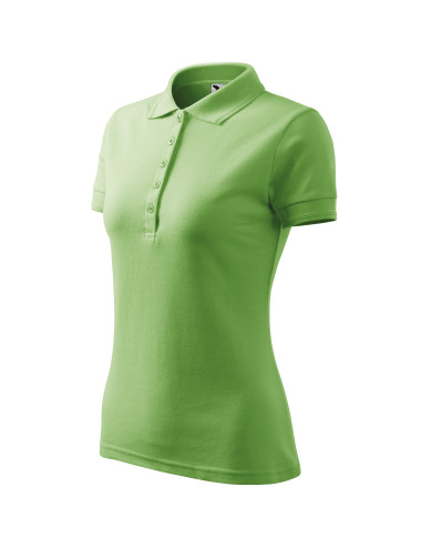 Damen Poloshirt Piqué Polo 210 Erbse Adler Malfini
