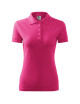 Damen Poloshirt Piqué Polo 210 rot lila Adler Malfini