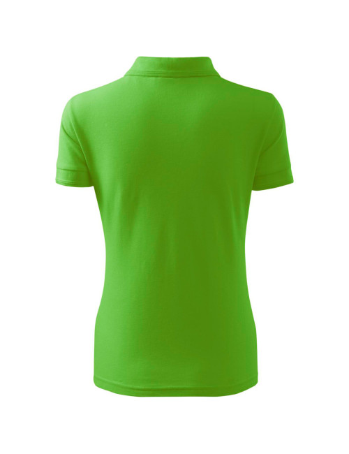 Damen-Polo-T-Shirt mit eigener Stickerei, Aufdruck, Logo