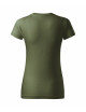 2Adler Malfini 134 Khaki Basic Damen T-Shirt