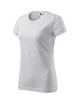 Basic Damen T-Shirt 134 hellgrau meliert Adler Malfini
