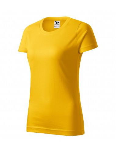 Basic Damen T-Shirt 134 gelb Adler Malfini