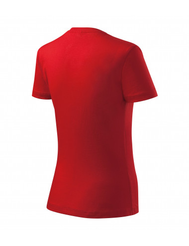 Basic Damen T-Shirt 134 rot Adler Malfini