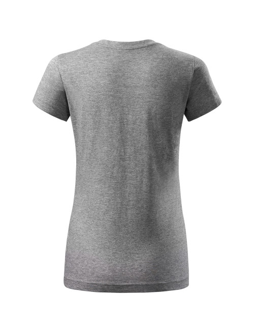 Damen Basic T-Shirt 134 dunkelgrau meliert Adler Malfini