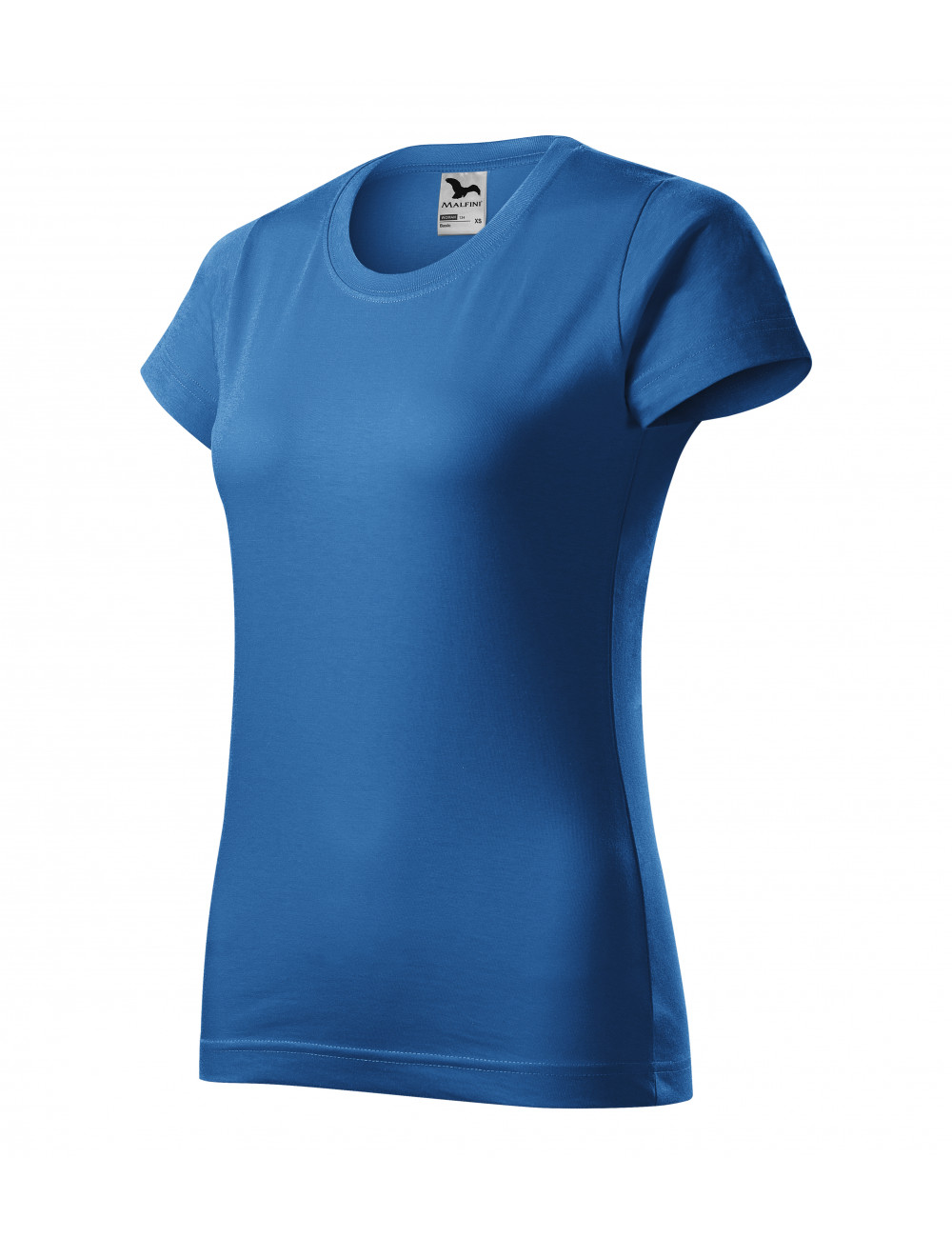 Basic Damen T-Shirt 134 azurblau Adler Malfini