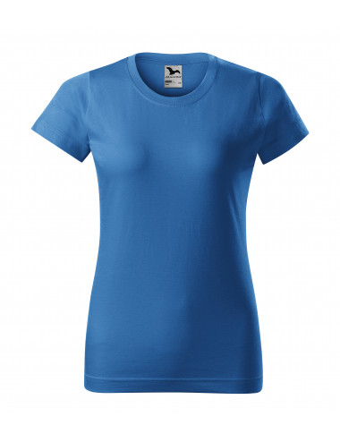 Basic Damen T-Shirt 134 azurblau Adler Malfini
