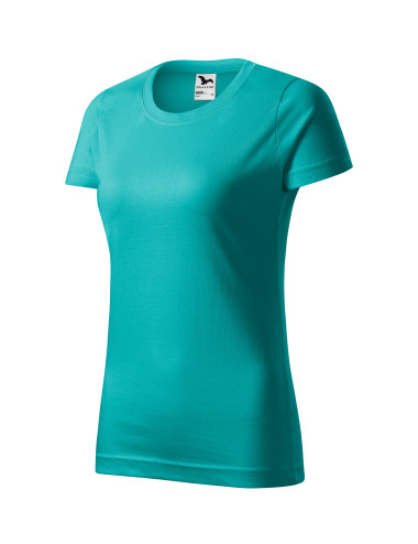 Damen-T-Shirt mit eigener Stickerei, Aufdruck, Logo