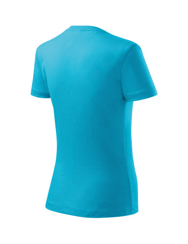 Women`s t-shirt basic 134 turquoise Adler Malfini