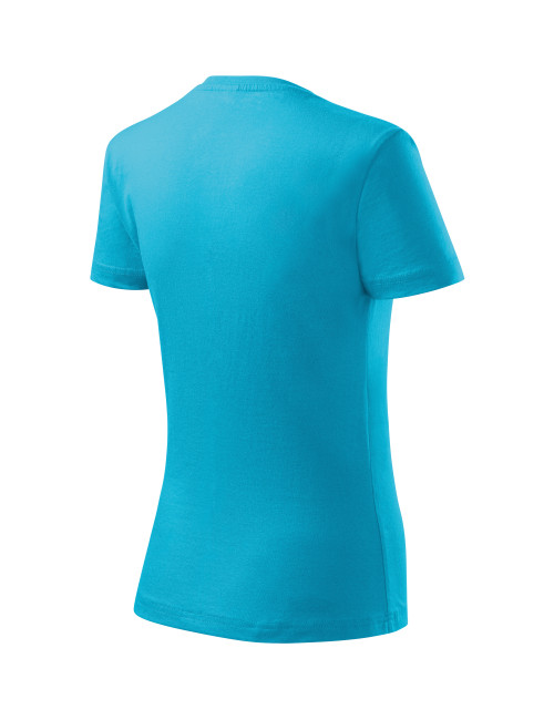 Basic Damen T-Shirt 134 türkis Adler Malfini