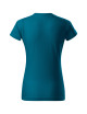 Basic Damen T-Shirt 134 Petrolblau Adler Malfini