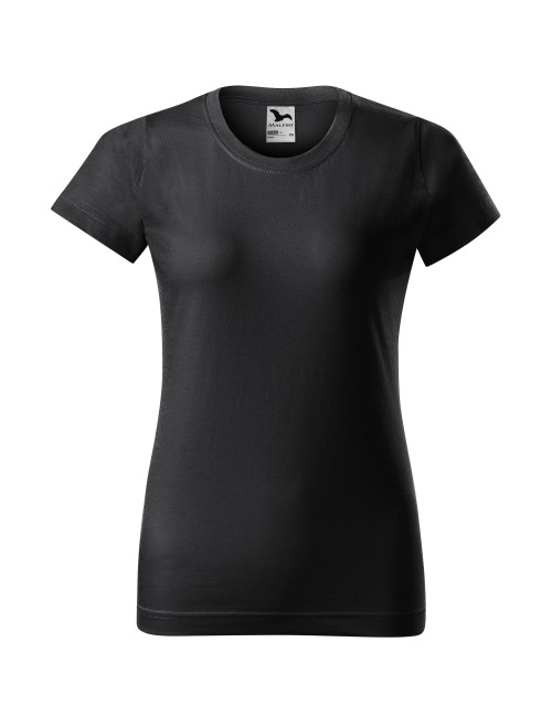 Basic Damen T-Shirt 134 Ebenholzgrau Adler Malfini