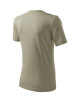 Adler MALFINI Herren T-Shirt Classic New 132 hellkhakifarbene Bekleidungsstickerei