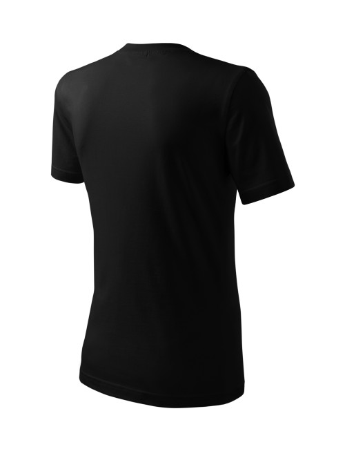 Adler MALFINI Herren T-Shirt Classic New 132 schwarze Kleidung für Logo