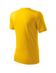 Adler MALFINI Men`s T-shirt Classic New 132 yellow clothing with embroidery