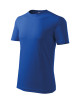 Adler MALFINI Herren T-Shirt Classic New 132, Kornblumenblau, Computerstickerei