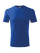Adler MALFINI Herren T-Shirt Classic New 132, Kornblumenblau, Computerstickerei