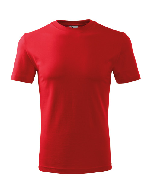 Adler MALFINI Men`s T-shirt Classic New 132 red clothing with embroidery