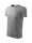 Men`s t-shirt classic new 132 dark gray melange Adler Malfini