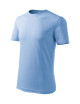 Adler MALFINI Herren T-Shirt Classic New 132, blau, Computerstickerei