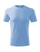Adler MALFINI Herren T-Shirt Classic New 132, blau, Computerstickerei