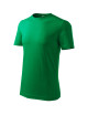 Adler MALFINI Herren T-Shirt Classic New 132 grasgrüne Stickereibekleidung