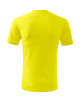 Adler MALFINI Classic New 132 men`s T-shirt lemon logo embroidery