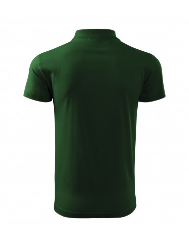 Men`s single j polo shirt. 202 bottle green Adler Malfini