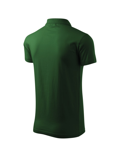 Men`s single j polo shirt. 202 bottle green Adler Malfini