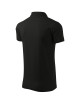 Men`s single j polo shirt. 202 black Adler Malfini
