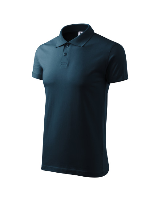 Men`s single j polo shirt. 202 navy blue Adler Malfini