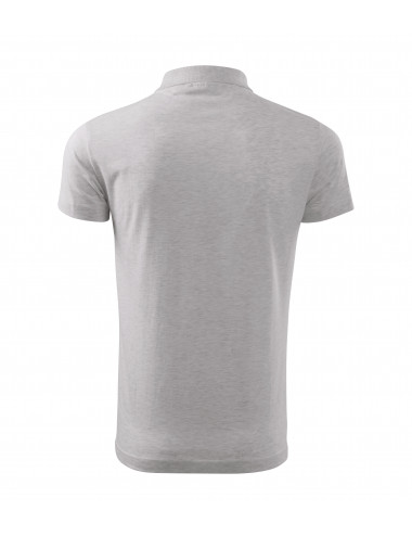Men`s single j polo shirt. 202 light gray melange Adler Malfini