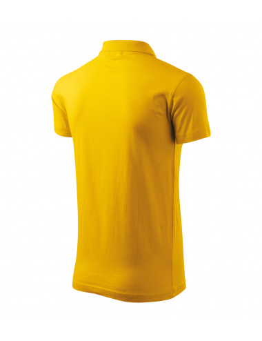 Herren-Einzelpoloshirt, Größe 202, gelb Adler Malfini