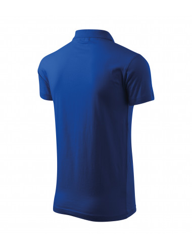 Herren-Single-Poloshirt, Größe 202, kornblumenblau Adler Malfini